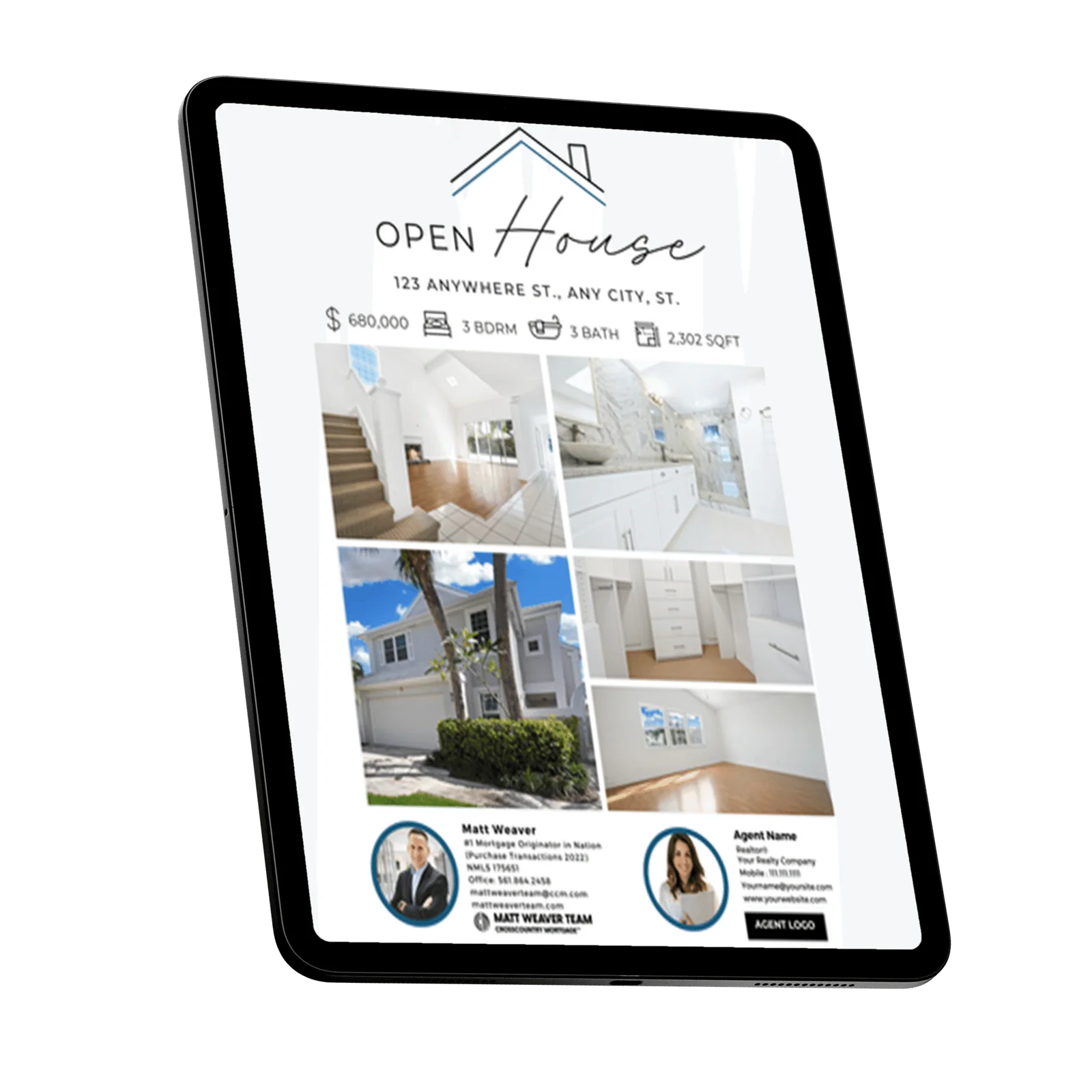 Real estate marketing flyers for agents in Parkland highlighting buyer strategies